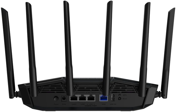 Maršrutizatorius Asus TUF-BE6500. juoda sp.