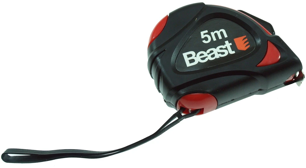 Ruletė Beast 5m x 19mm Nylon AutoStop