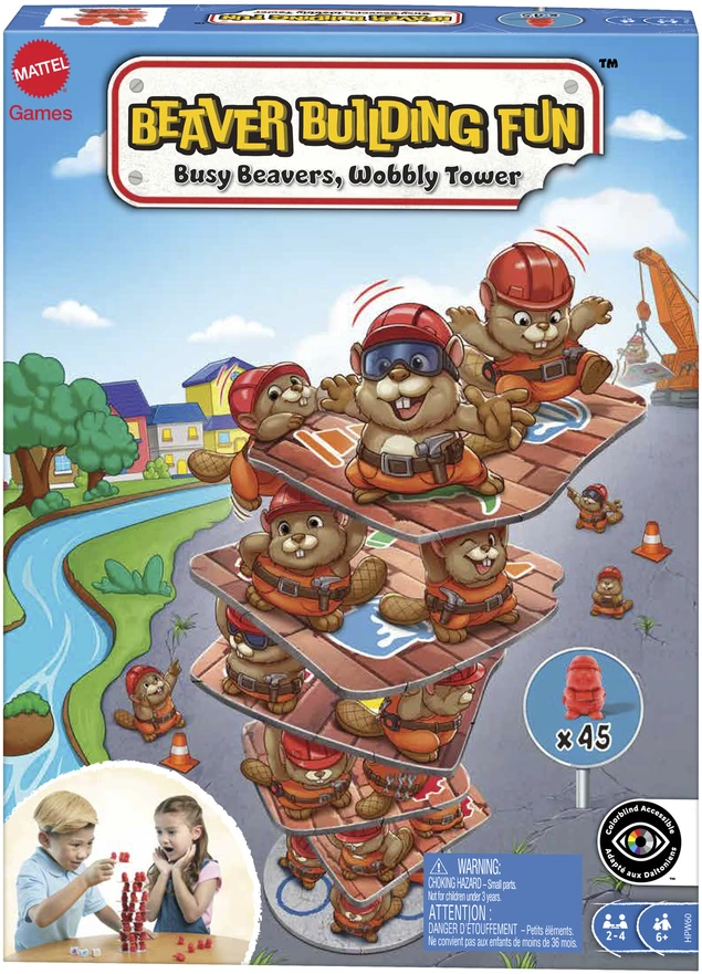 Mattel Žaidimas „Linksmieji bebriukai“