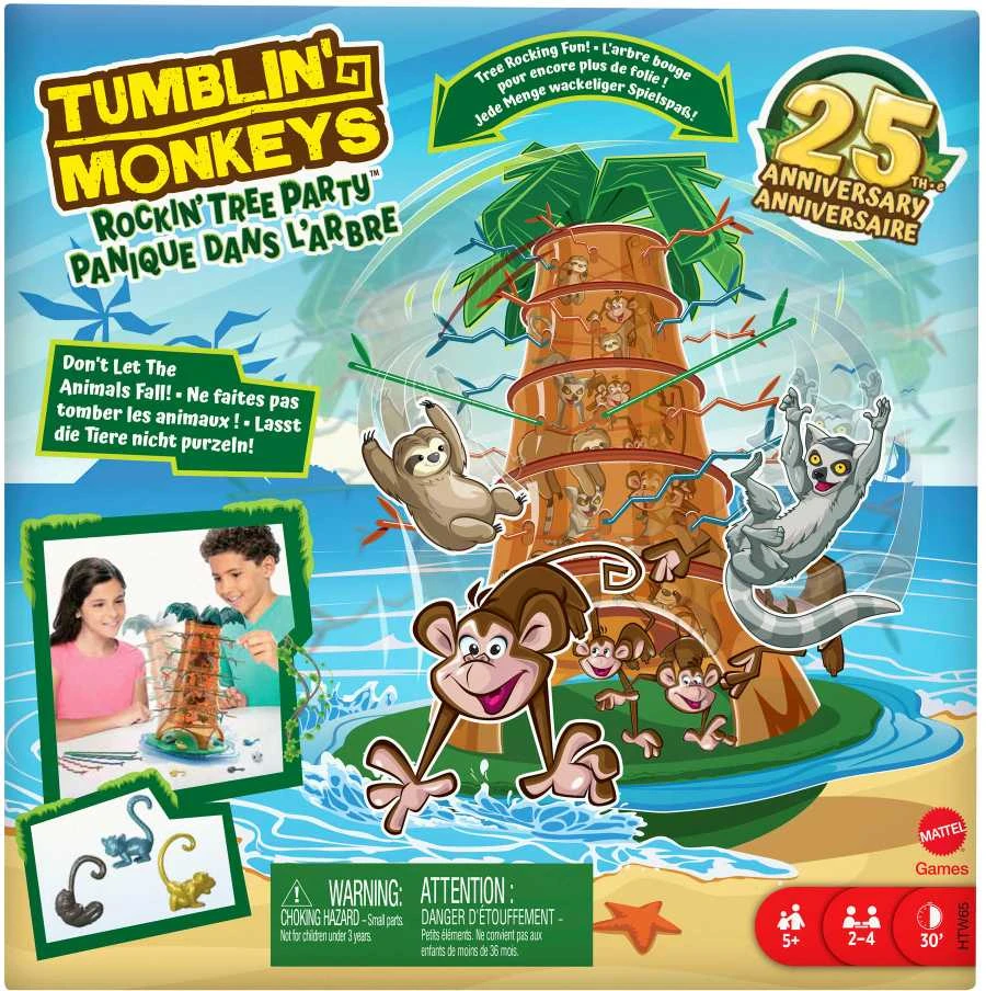 Mattel stalo žaidimas „Beždžionėlės akrobatės“ nauja versija