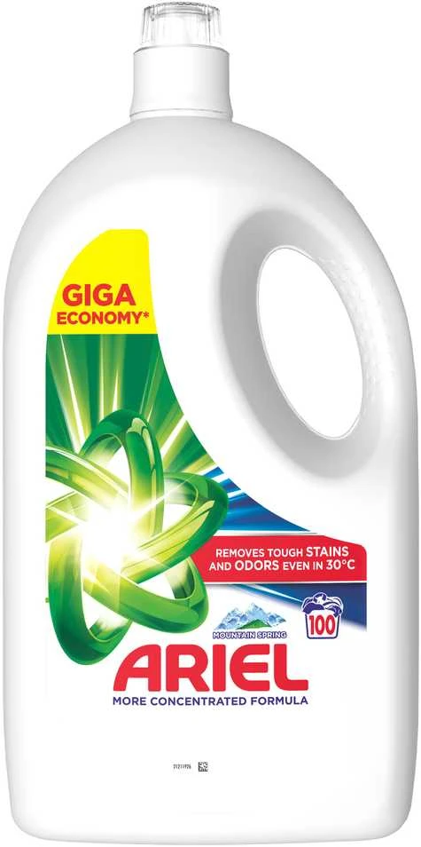 Skalbimo gelis Ariel Mountain Spring, 4.5 l