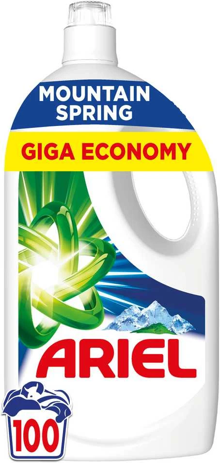 Skalbimo gelis Ariel Mountain Spring, 4.5 l