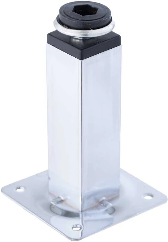 Baldų kojelė HAUSHALT CR FT-517, chromas, 25×25×100 mm