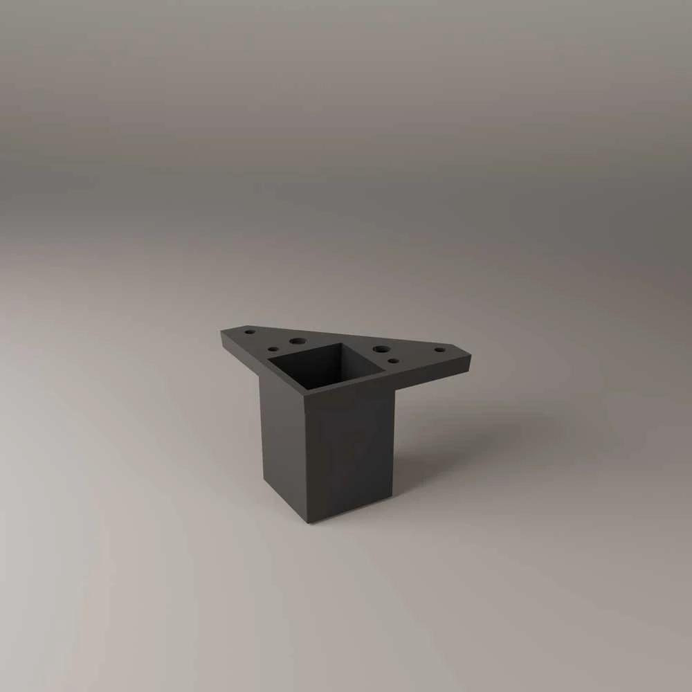 REI RAY PĖDŲ PLIKAS 40X40X60 TERMOPLASTIKINĖ ABS ODA