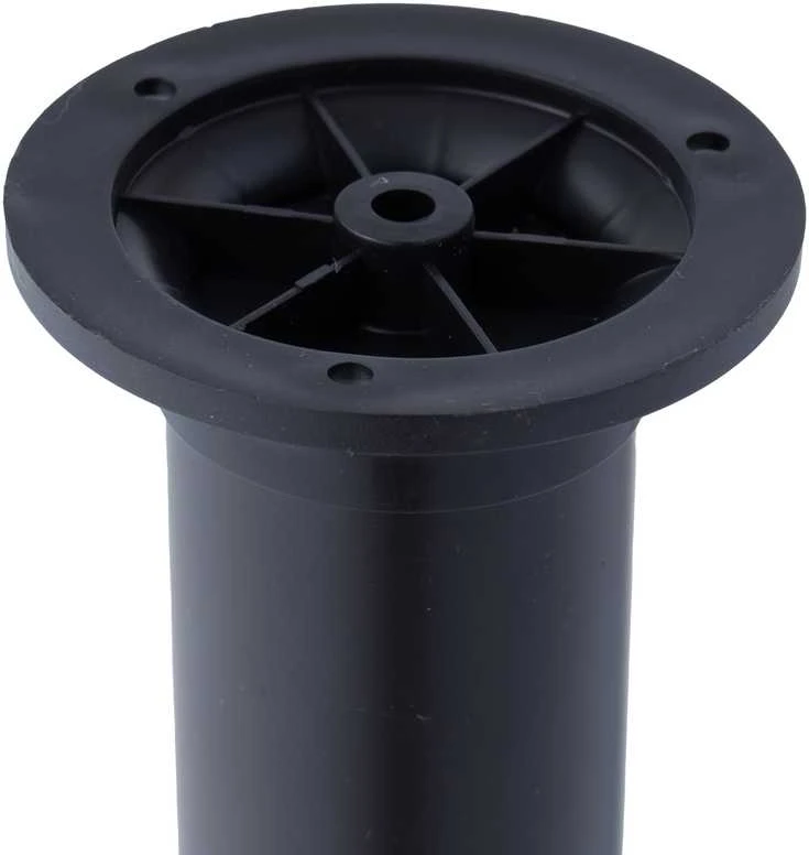 Baldų kojelė HAUSHALT FT-510, juoda, 50×100 mm