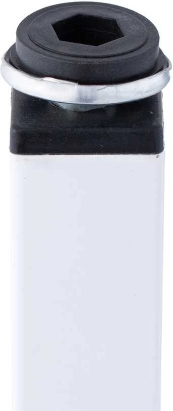 Baldų kojelė HAUSHALT FT-517, balta, 25×25×150 mm