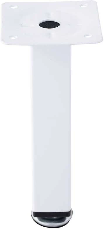 Baldų kojelė HAUSHALT FT-517, balta, 25×25×150 mm