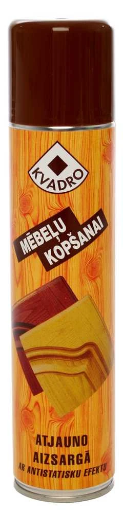 KVADRO baldų priežiūros priemonė, 300 ml