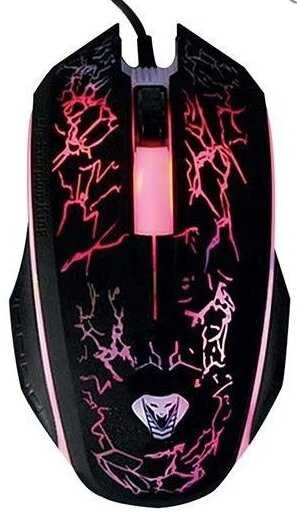 Žaidimų pelė Media-Tech COBRA PRO X-LIGHT MT1117, su LED pašvietimu, USB jungtis, 1200DPI