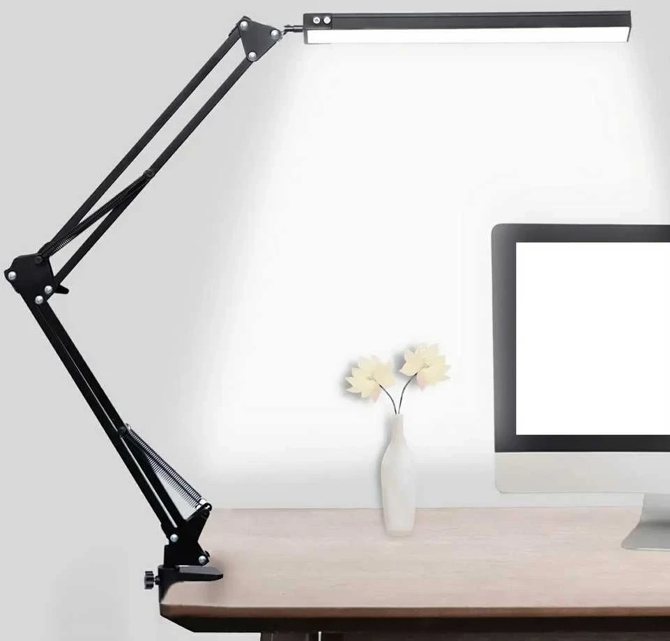 Stalo Lempa - Media-Tech MT224 5.6W LED Reguliuojama Rankena USB Juoda