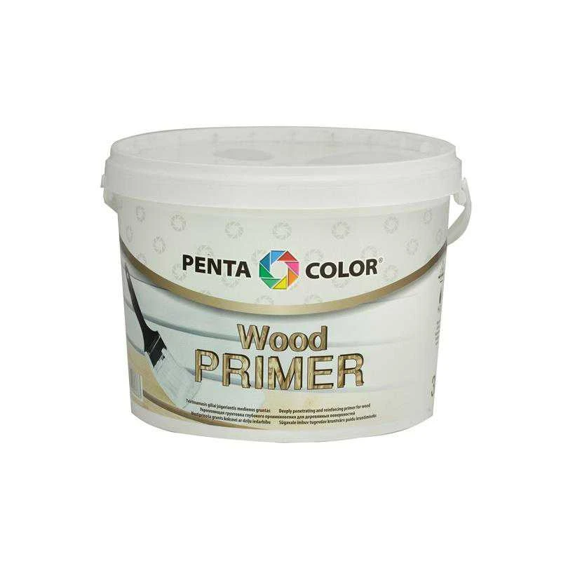 Medienos gruntas Pentacolor Villa Novus gruntas, bespalvis, 3 l