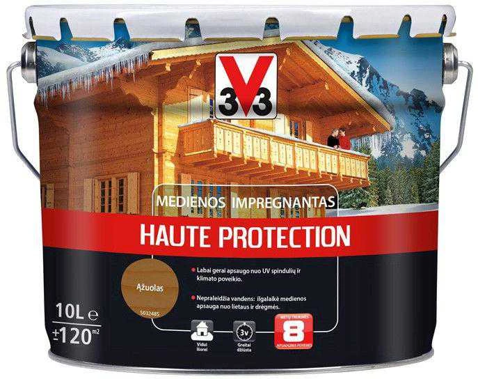 V33 IMPREGNANTAS AUKŠTOS APSAUGOS ĄŽUOLAS 10 L
