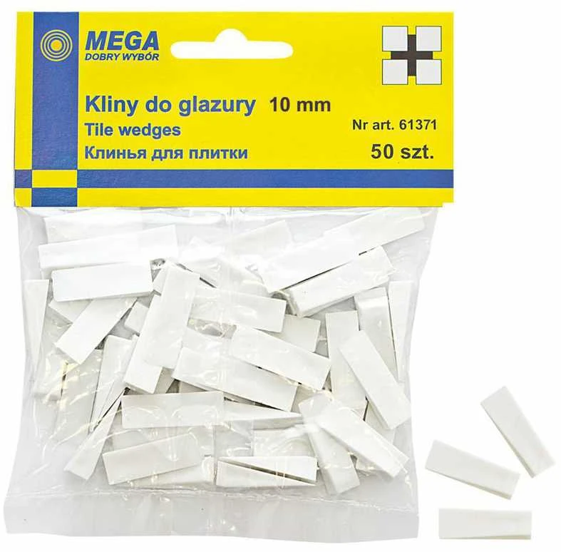 Kliny Plytelių pleištai 10x7x26 100gb