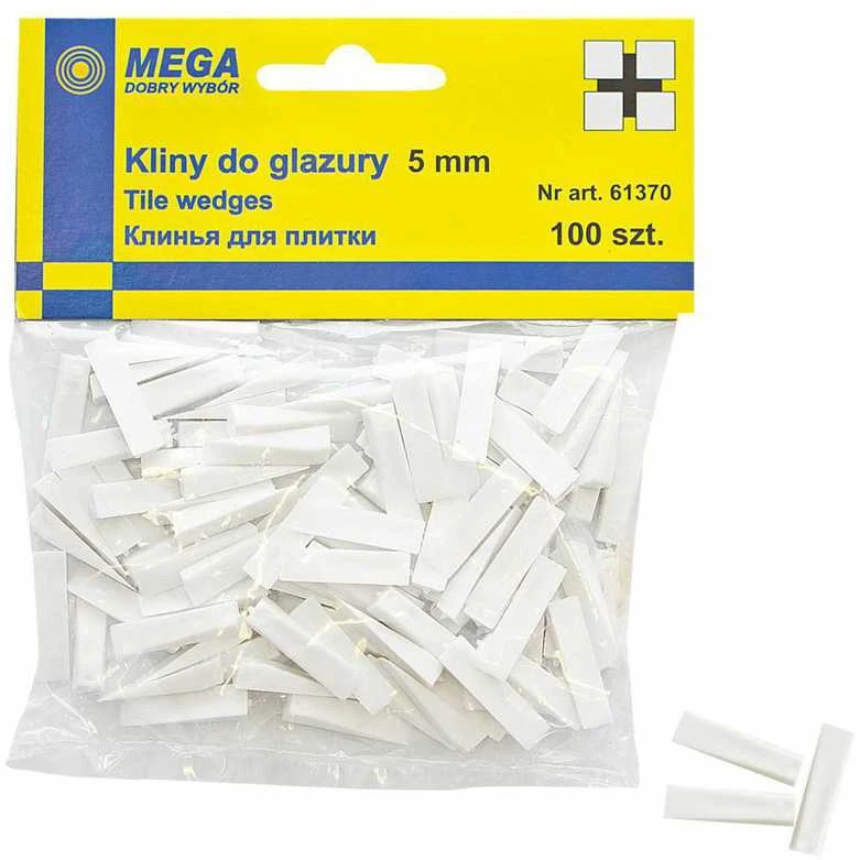 Kliny Plytelių pleištai 5x5x22 100gb