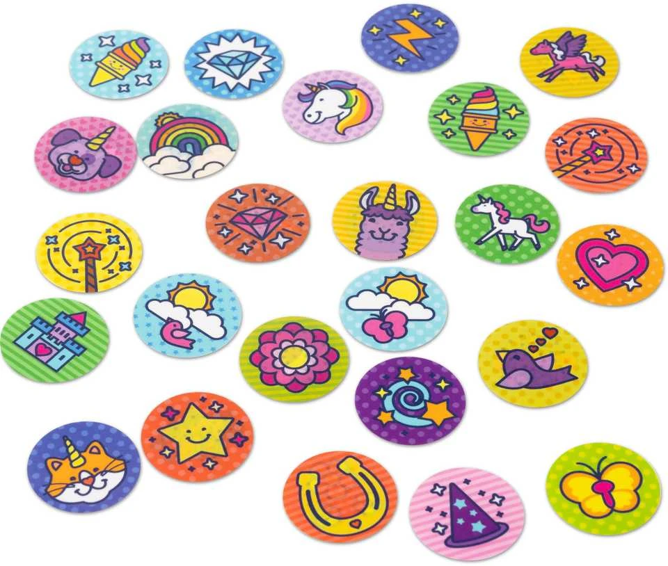 MELISSA & DOUG STICKER WOW! Lipdukai „Vienaragis“