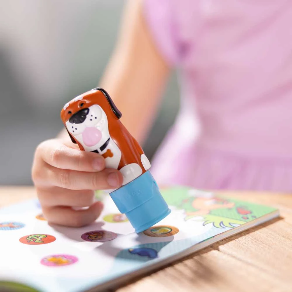 MELISSA & DOUG STICKER WOW! Veiklos knygelė „Šuniukas“
