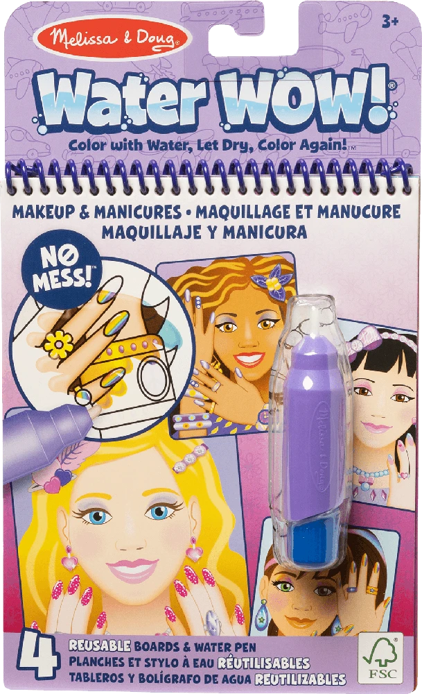 MELISSA & DOUG Vanduo Wow! - Makeup & Manicures
