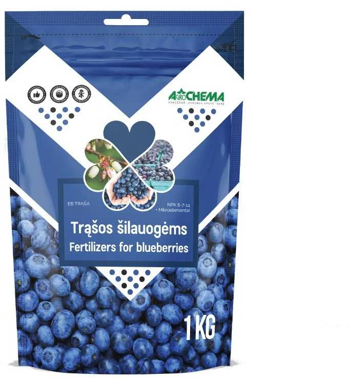 Agrochema Trąšos šilauogėms, 1kg