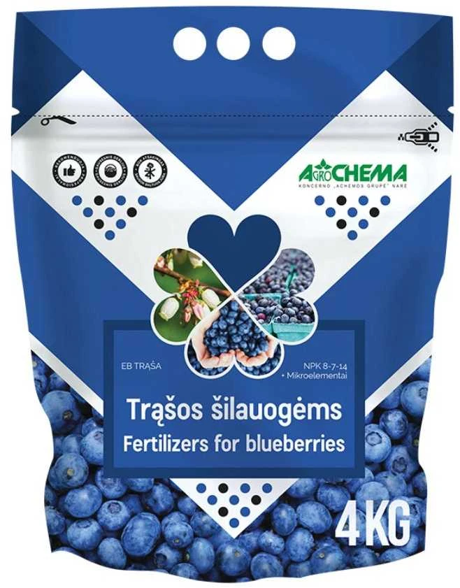 Trąšos šilauogėms Agrochema, 4kg