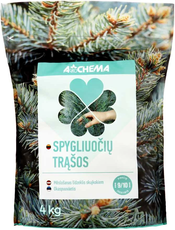 Trąšos spygliuočiams Agrochema, 4kg