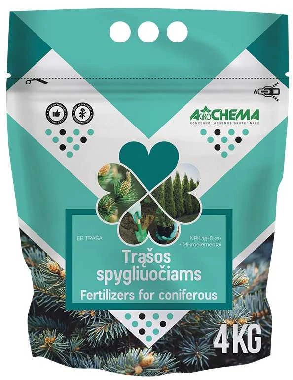 Trąšos spygliuočiams Agrochema, 4kg