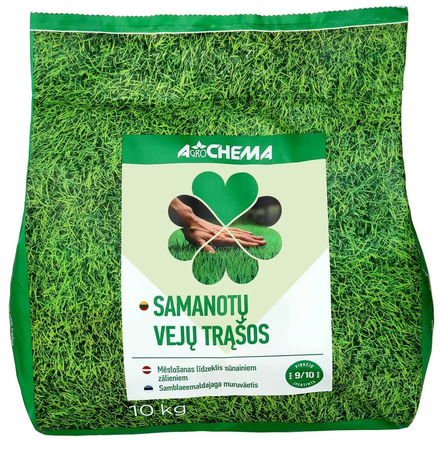 Trąšos samanotoms vejoms Agrochema, 10 kg