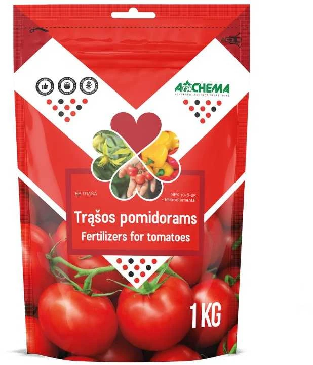 Agrochema Trąšos pomidorams ir paprikoms, 1kg