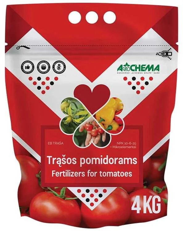 Agrochema Trąšos pomidorams ir paprikoms, 4kg