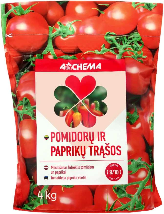Agrochema Trąšos pomidorams ir paprikoms, 4kg