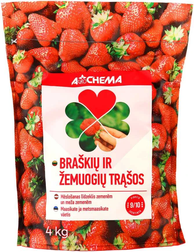 Agrochema Trąšos braškėms ir žemuogėms, 4kg