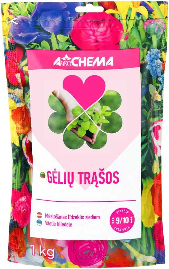 Trąšos gėlėms Agrochema, 1kg