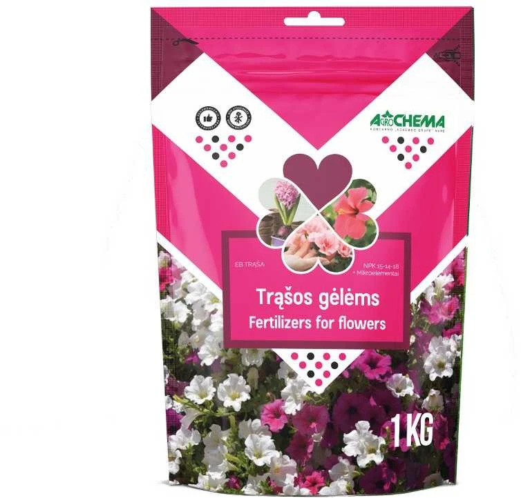 Trąšos gėlėms Agrochema, 1kg