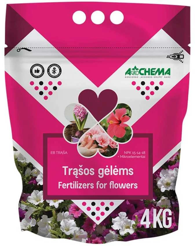 Agrochema Trąšos gėlėms, 4kg