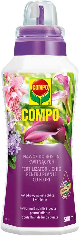 Trąšos žydinčioms gėlėms Compo, 0.5 l