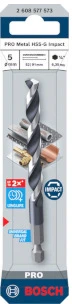 METALO GRĄŽTAS BOSCH HSS IMPACT 5MM