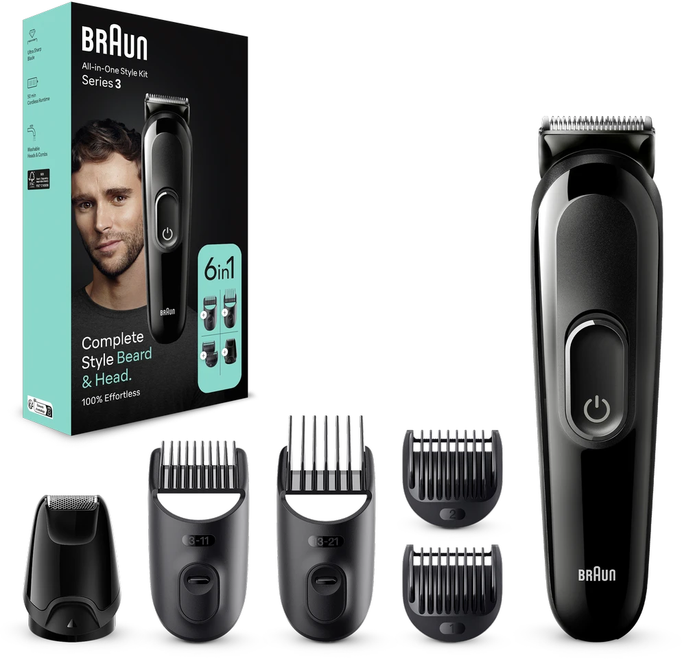 MGK3410 Braun Kirpimo Rinkinys Viskas Viename (6in1)