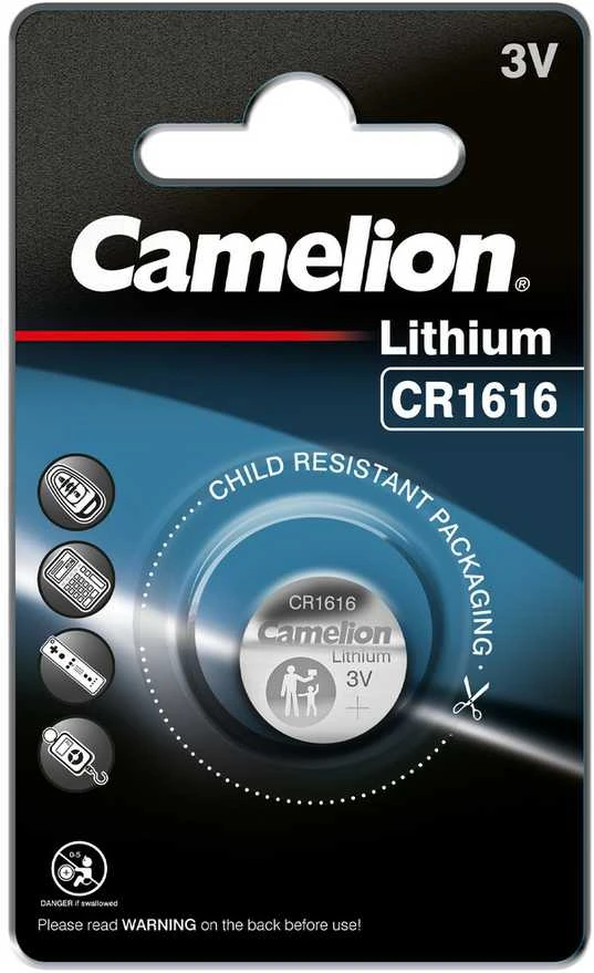 Camelion | CR1616-BP1 | CR1616 | Litis | 1 vnt.