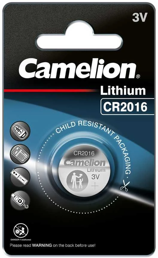 Camelion | CR2016-BP1 | CR2016 | Litis | 1 vnt.