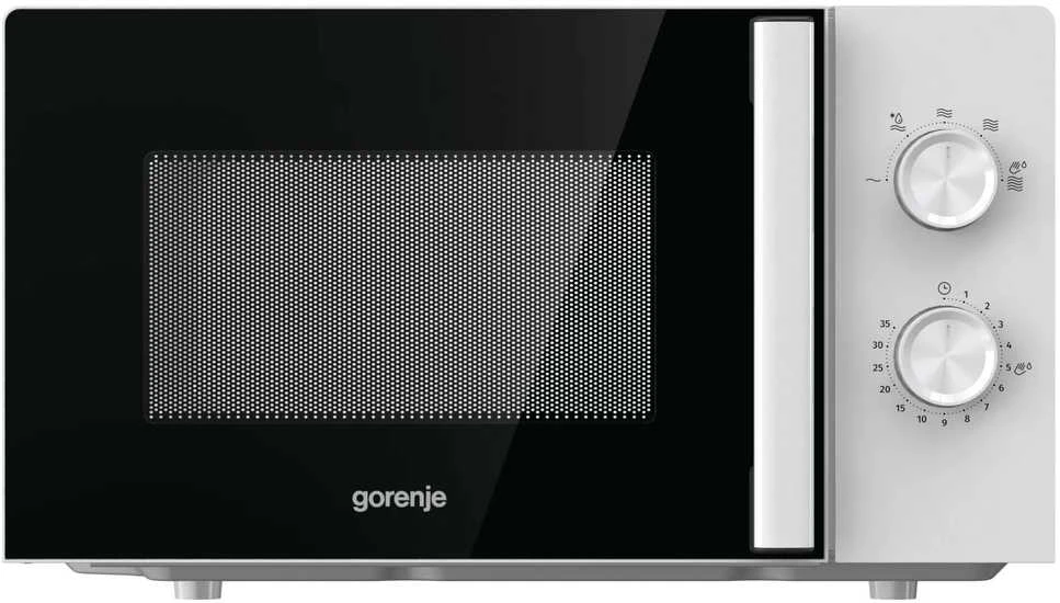 Gorenje | Mikrobangų krosnelė | MO20E1WH | Laisvai pastatoma | 800 W | 20 l | Baltas