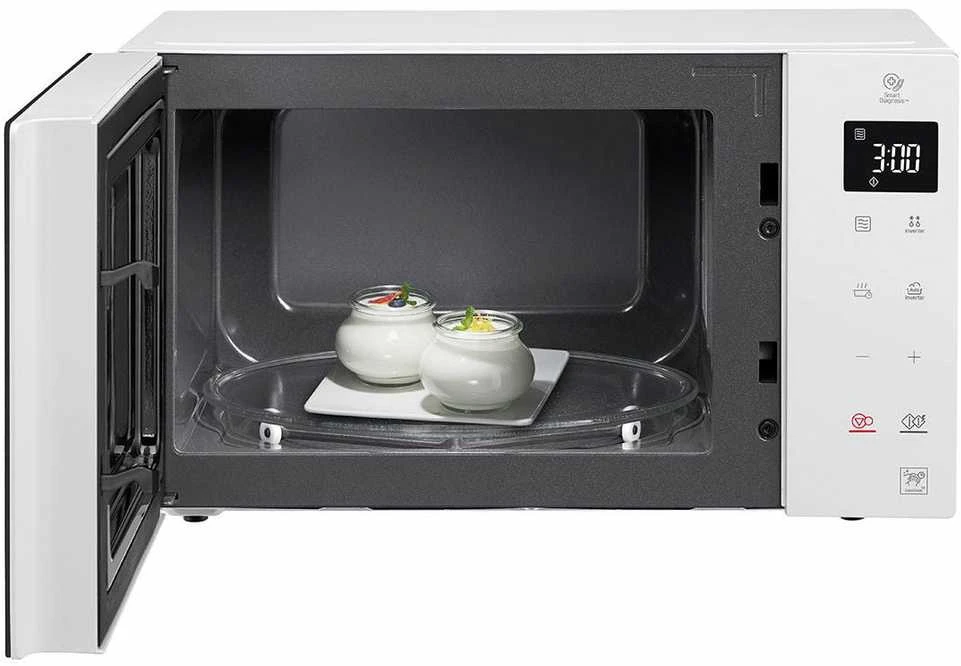 LG | Mikrobangų krosnelė | MS23NECBW | Laisvai stovintis | 23 L | 1000 W | Baltas