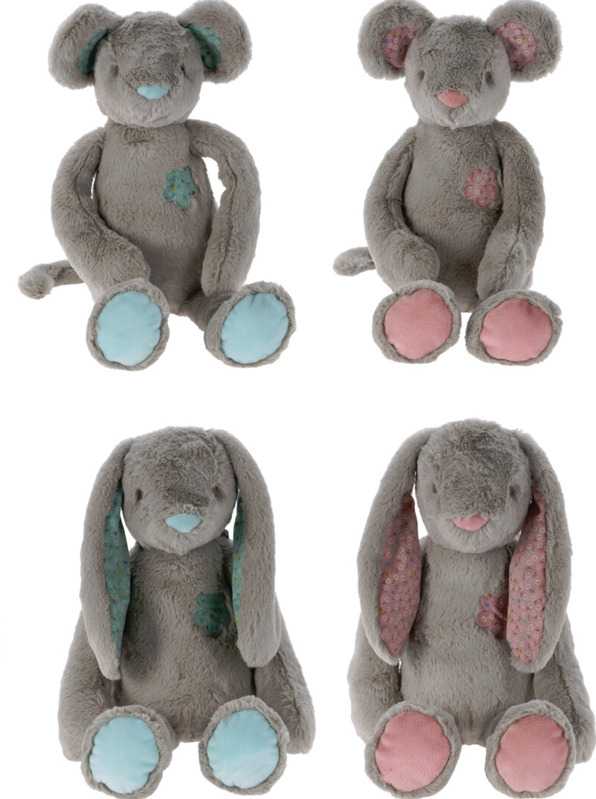 Minkštas žaislas 339300290, mėlyna/rožinė, spalva/dizainas parenkamas atsitiktinai, 32 cm