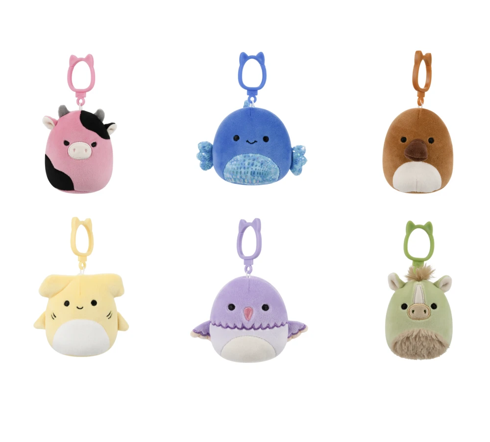SQUISHMALLOWS W25 Prisegamas pliušinis žaislas, 8 cm