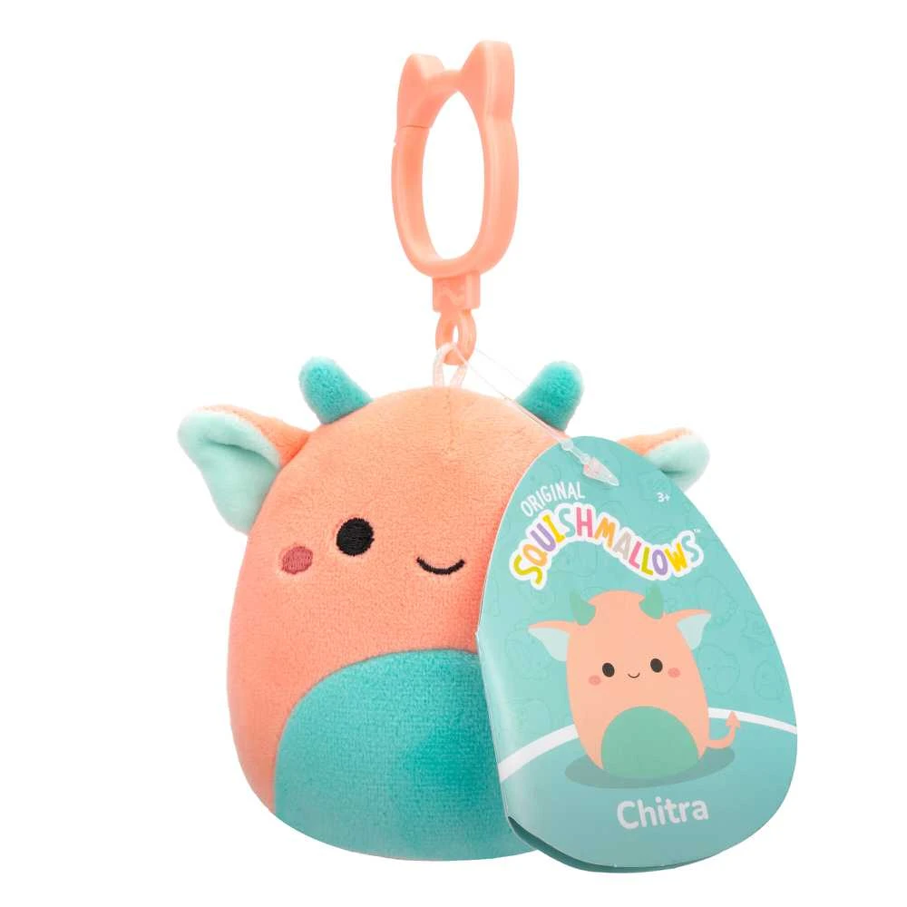 SQUISHMALLOWS W20 Prisegamas pliušinis žaislas, 8 cm