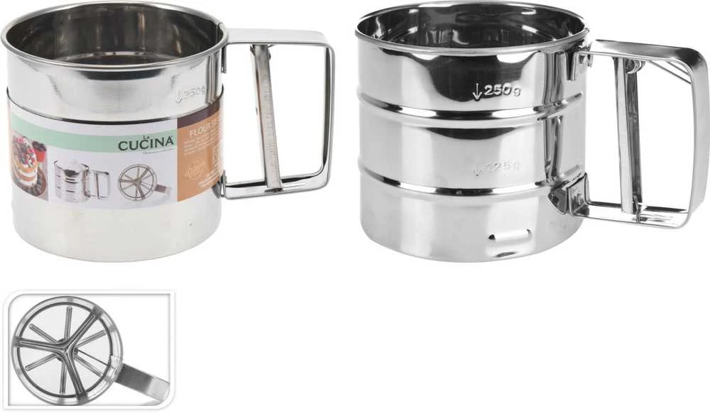 Mondex Miltų sijotuvas plienas 10 cm