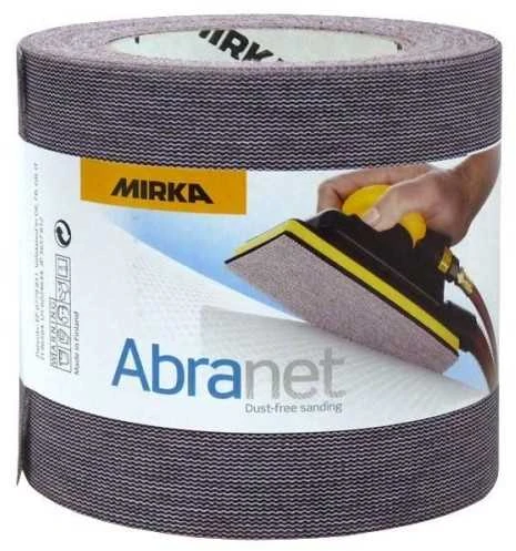 Šlifavimo tinklelio rulonas Mirka Abranet 545BY001183R; 115mmx10m; P180
