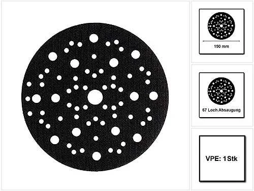 Tarpinis padas Mirka 8295610111; 150 mm; 5 vnt.