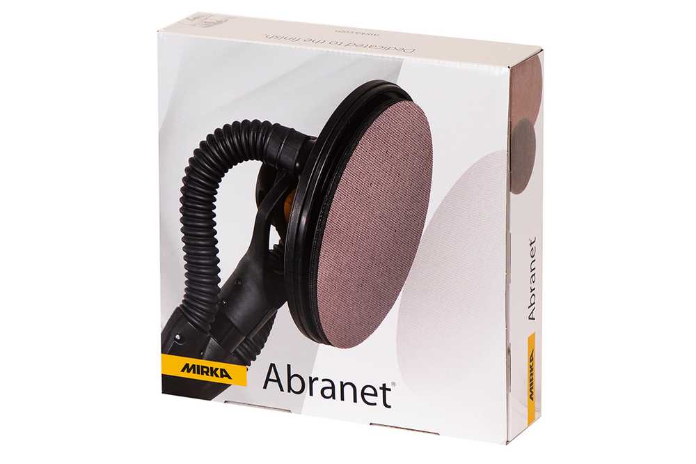 Mirka Ltd Suomija Šlifavimo tinklelis Mirka® Abranet 225 mm, Grūdėtumas: P240, Pakuotė: Pakuotė - 25 vnt