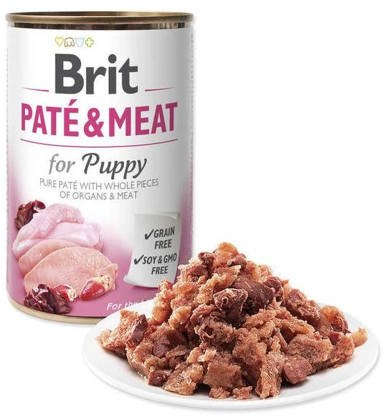 Brit_Care Kons. jaunų šunų ėdalas BRIT CARE su višt. ir kalakut., 400g