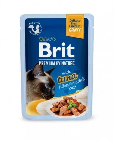 ĖDALAS KATĖMS BRIT tunas GRAVY 85 G
