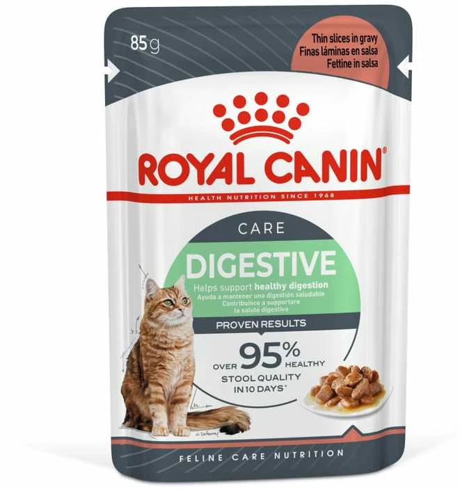 Royal Canin Digest Sensitive šlapias maistas katėms, 12 x 85 g